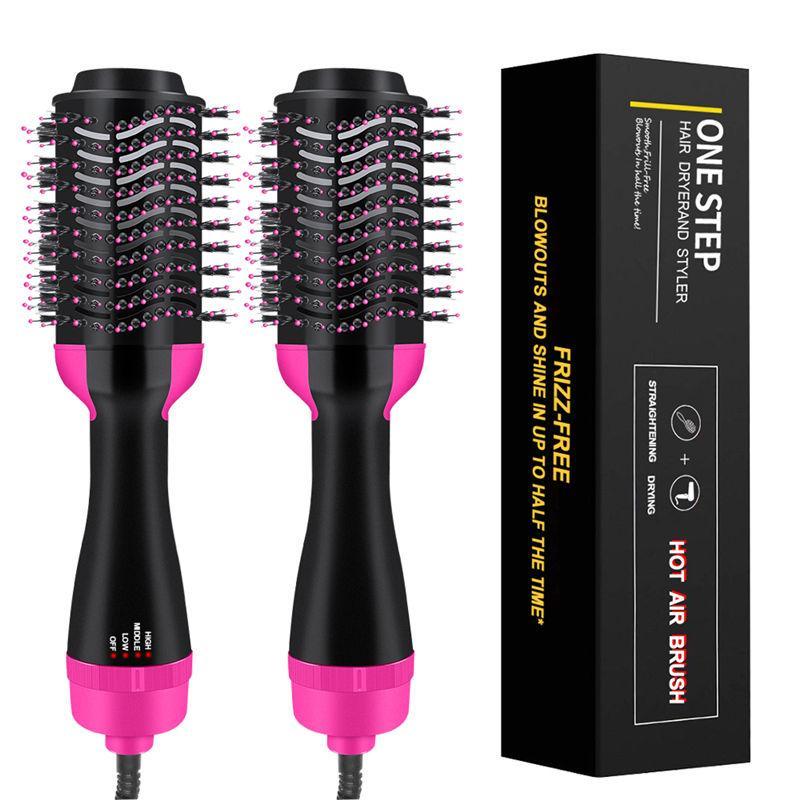 Cepillo Basri secador y voluminizador Rosa