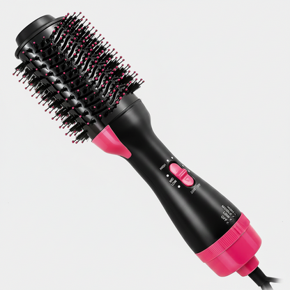 Cepillo Basri secador y voluminizador Rosa