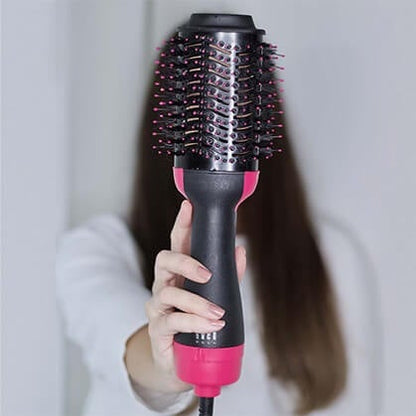 Cepillo Basri secador y voluminizador Rosa